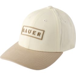 Bauer Twotone Snapback Cap Sr s25 Egret