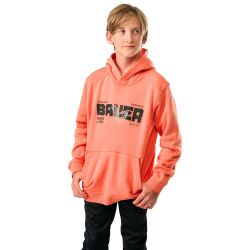 Bauer Ultimate Hoody s25 Yth Coral