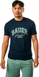 Bauer Collegiate SS Tee s25 Sr Navy