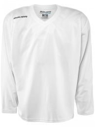 Bauer Practice Jersey in White - Senior